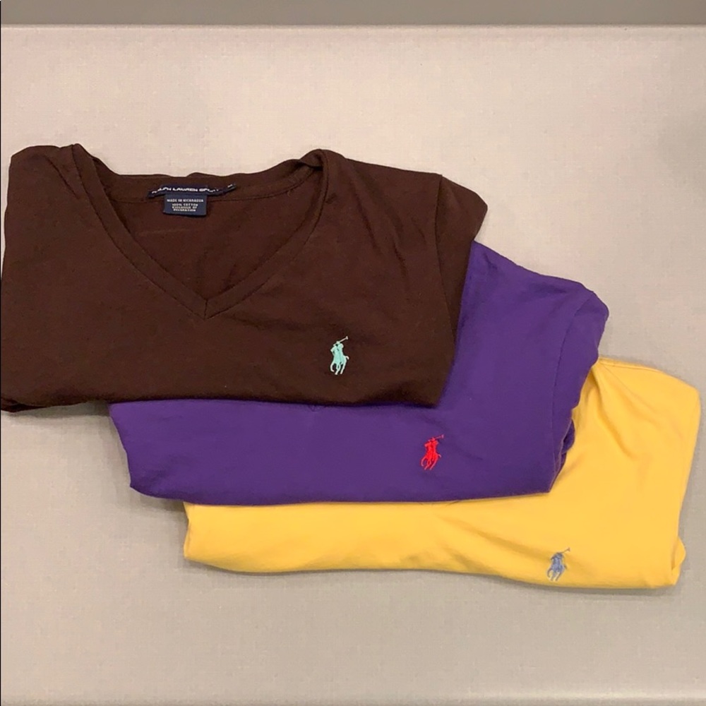 3 Pack Ralph Lauren Tees